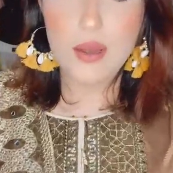 WAVE-Macrame earrings.Handmade available in colors - Picture 6 of 15